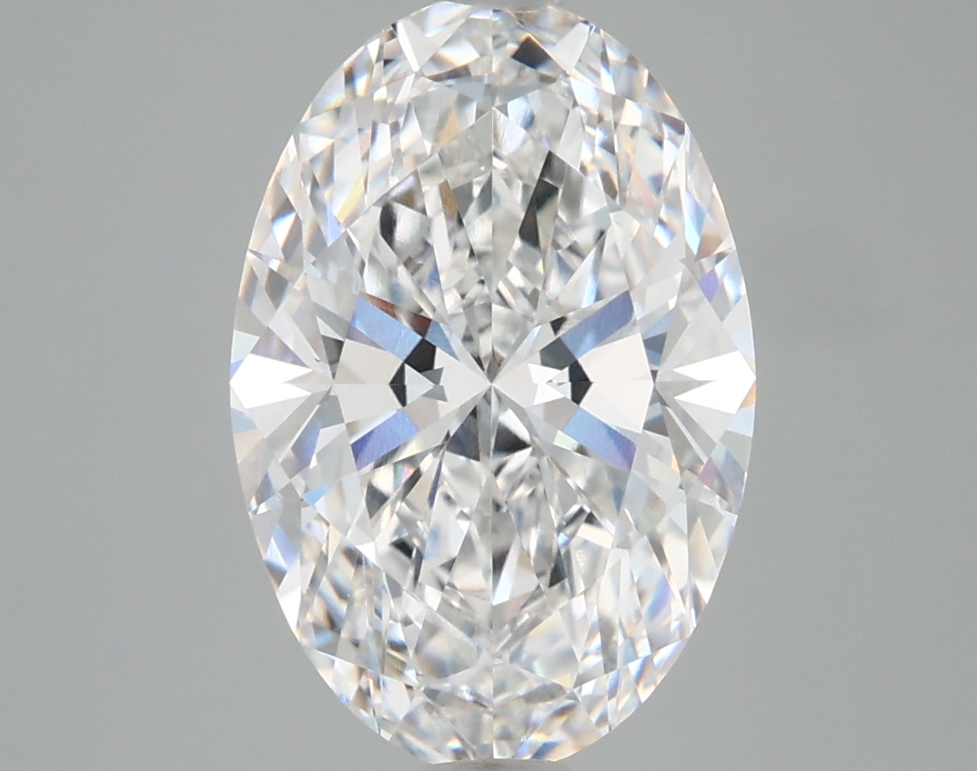 3.70 ct. oval Lab Grown Diamond front image