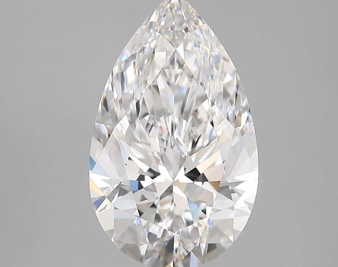 3.44 ct. pear Lab Grown Diamond front image