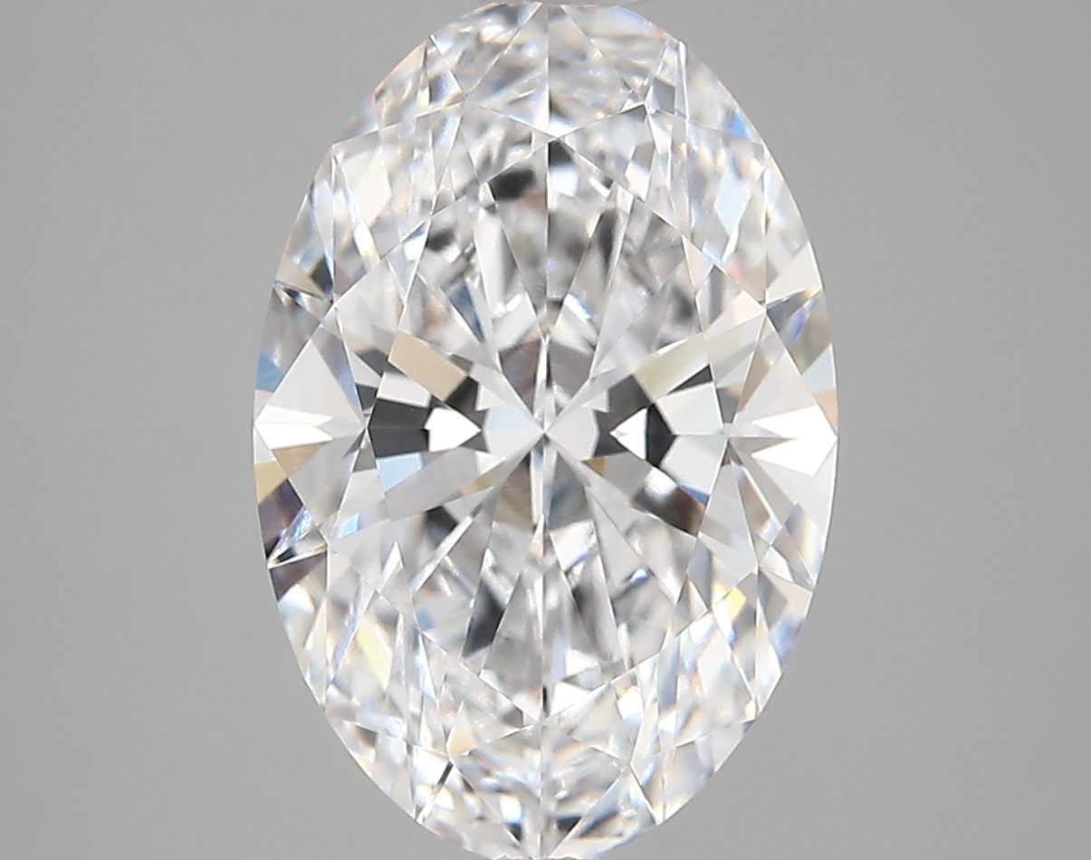 4.26 ct. oval Lab Grown Diamond front image