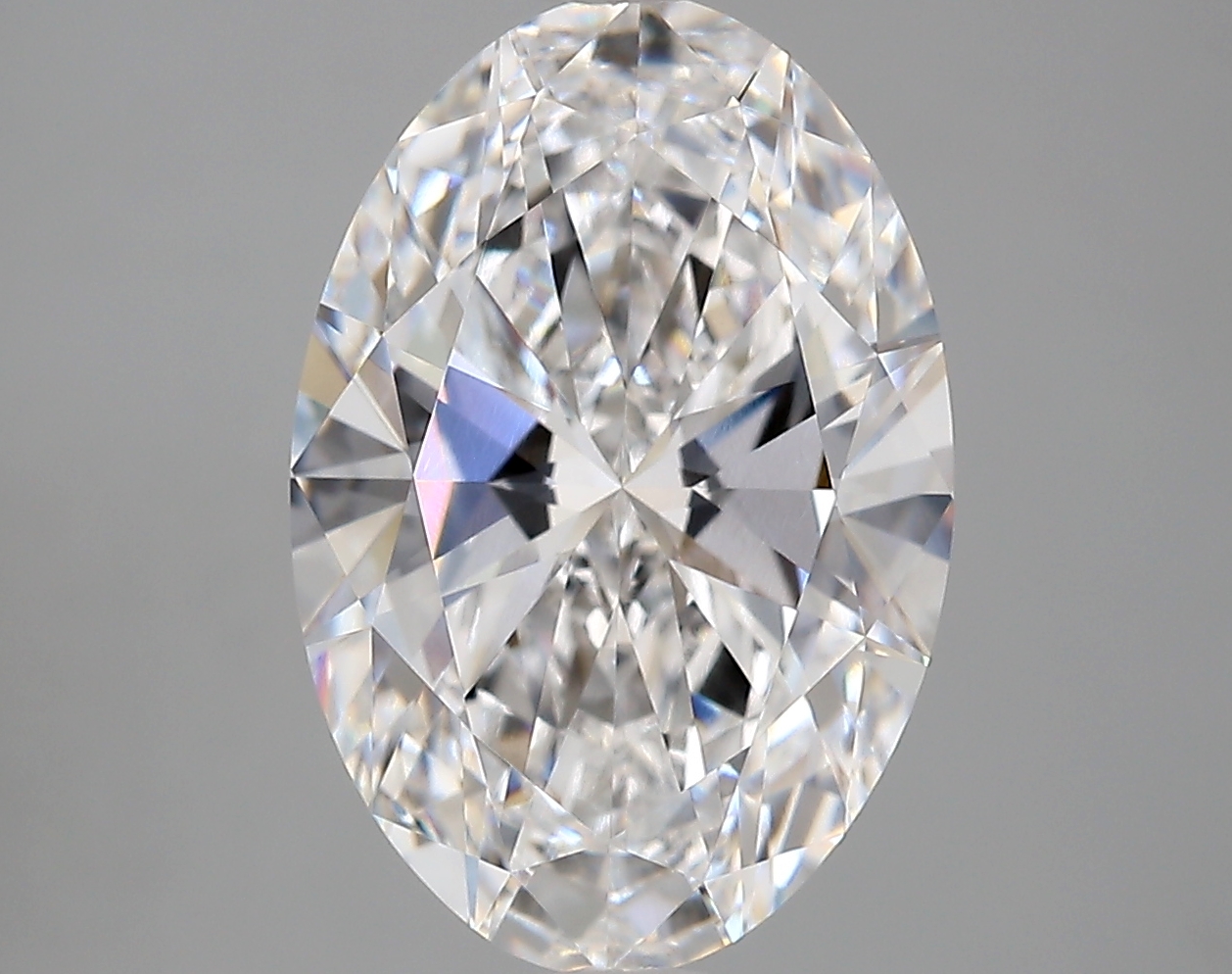 5.01 ct. oval Lab Grown Diamond front image