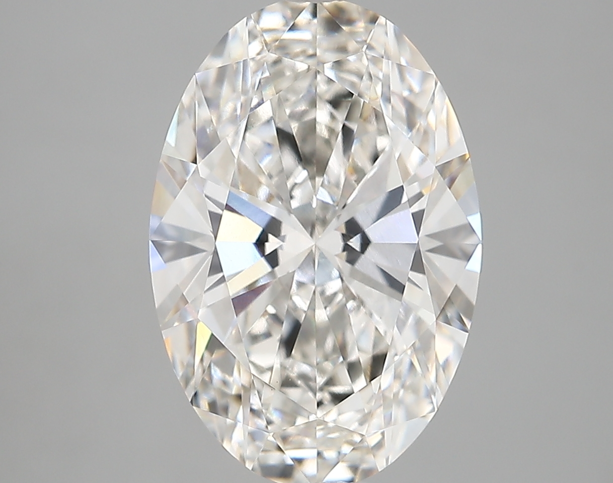 4.60 ct. oval Mereia Secret Halo Ring in platinum diamond image