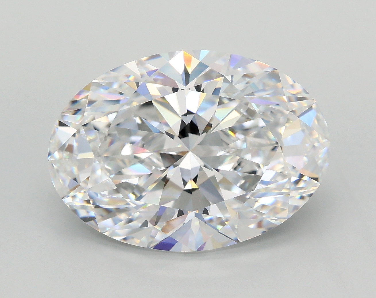4.88 ct. oval Lab Grown Diamond front image