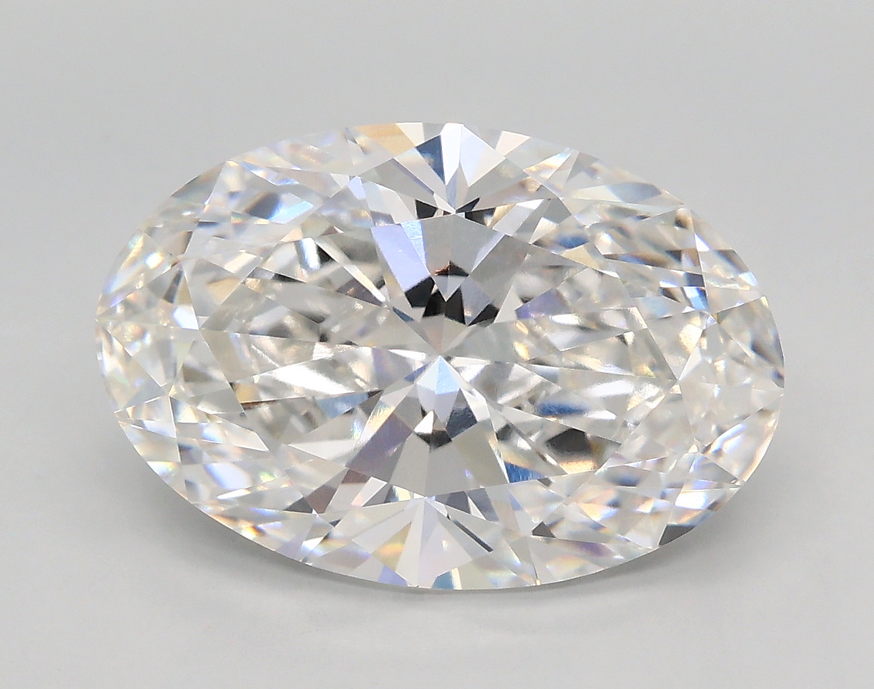 4.04 ct. oval Lab Grown Diamond front image