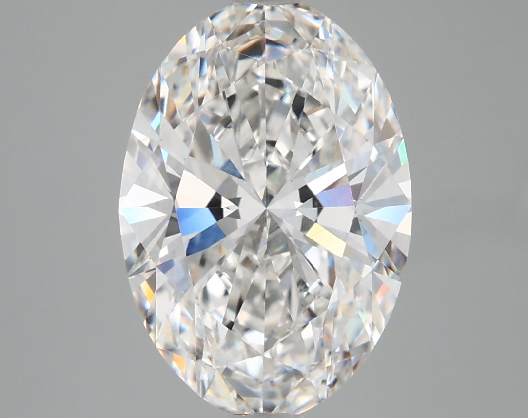 4.02 ct. oval Lab Grown Diamond front image