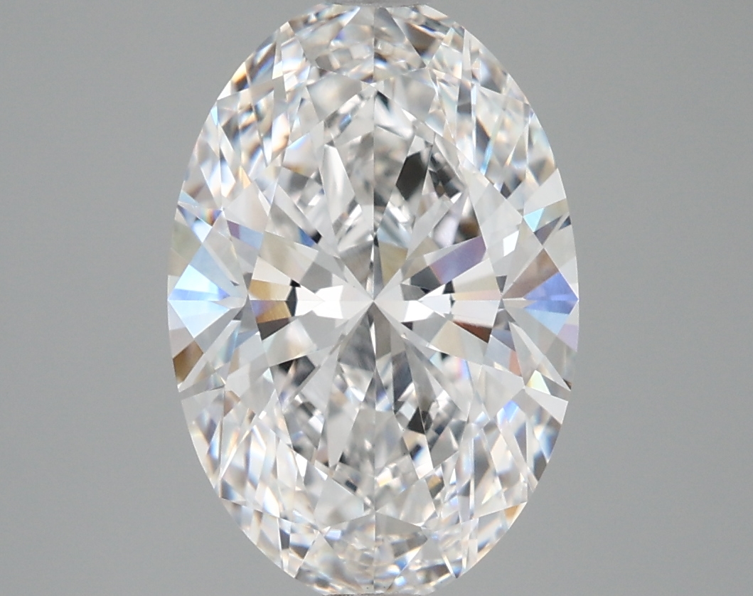 3.76 ct. oval Lab Grown Diamond front image