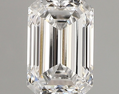 1.05 carat d VVS2 EX Cut IGI emerald diamond