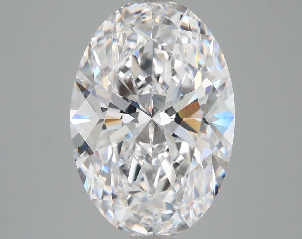 3.84 ct. oval Lab Grown Diamond front image