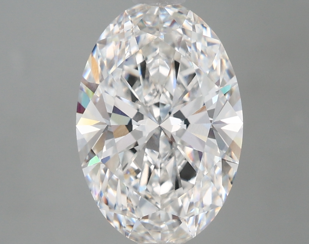 3.24 ct. oval Lab Grown Diamond front image