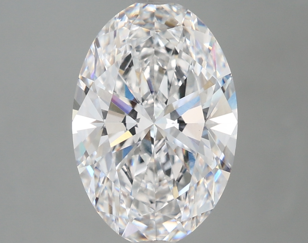 3.41 ct. oval Lab Grown Diamond front image