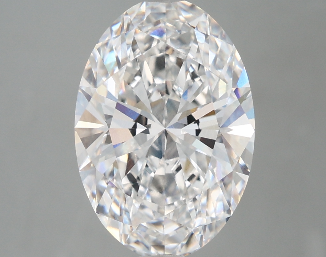 3.84 ct. oval Lab Grown Diamond front image