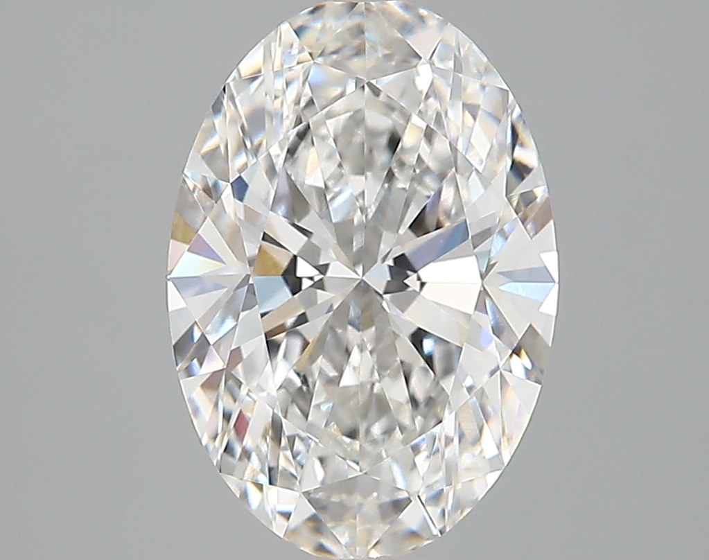 2.92 ct. oval Lab Grown Diamond front image