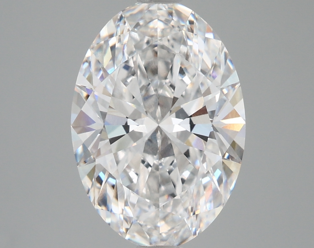 4.06 ct. oval Lab Grown Diamond front image