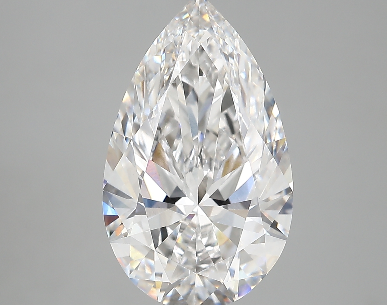 4.64 ct. pear Lab Grown Diamond front image