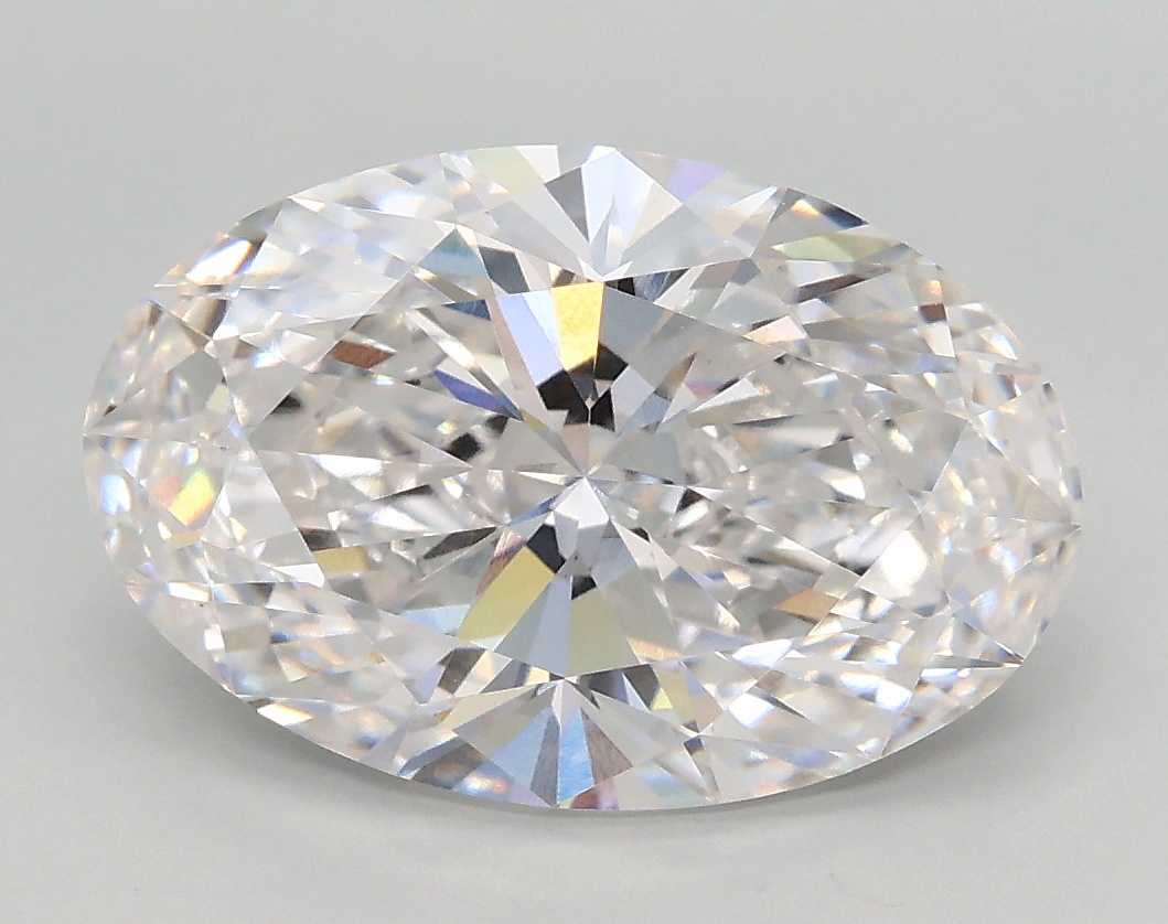 3.33 ct. oval Lab Grown Diamond front image