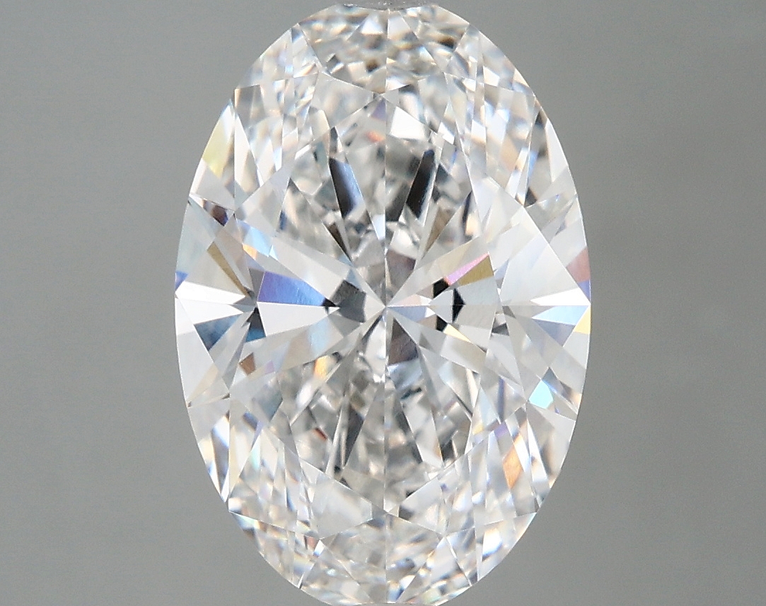 4.05 ct. oval Lab Grown Diamond front image