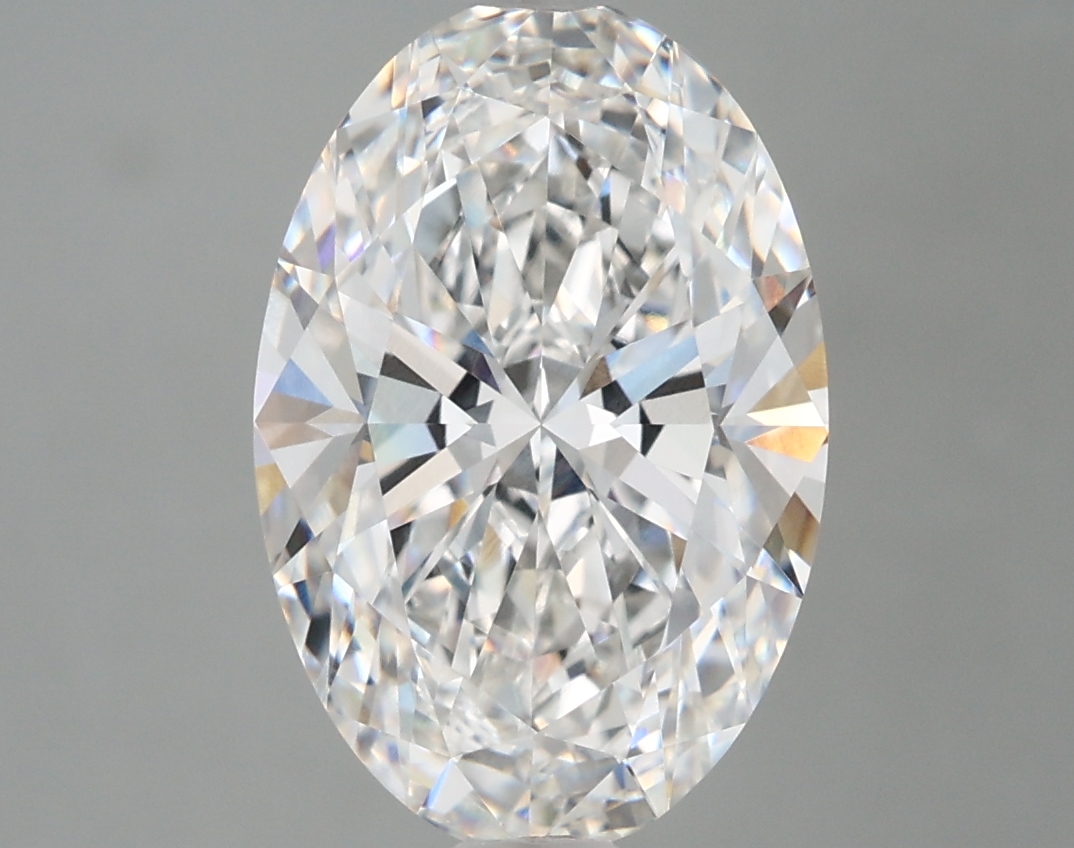3.72 ct. oval Lab Grown Diamond front image
