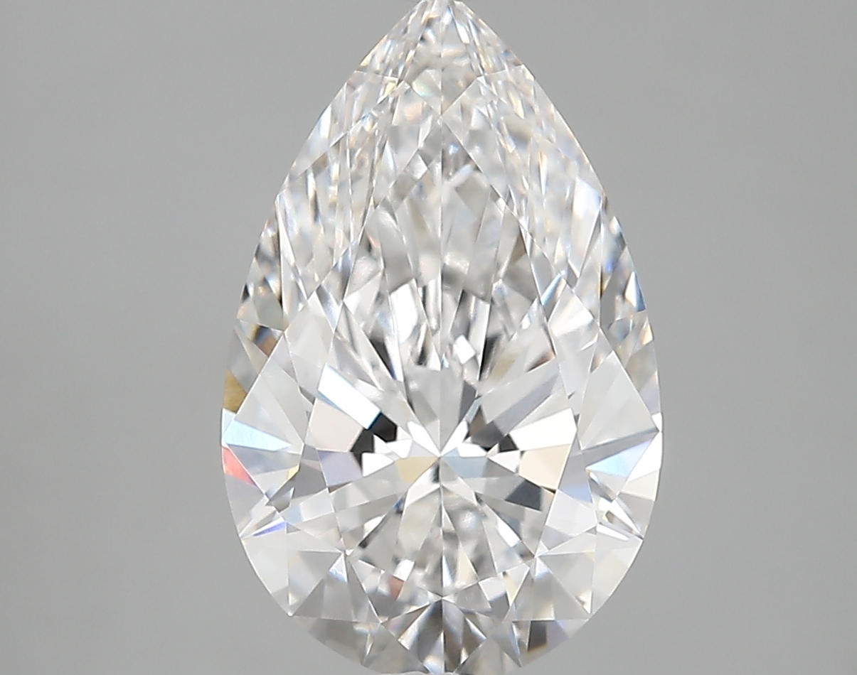 3.80 ct. pear Lab Grown Diamond front image