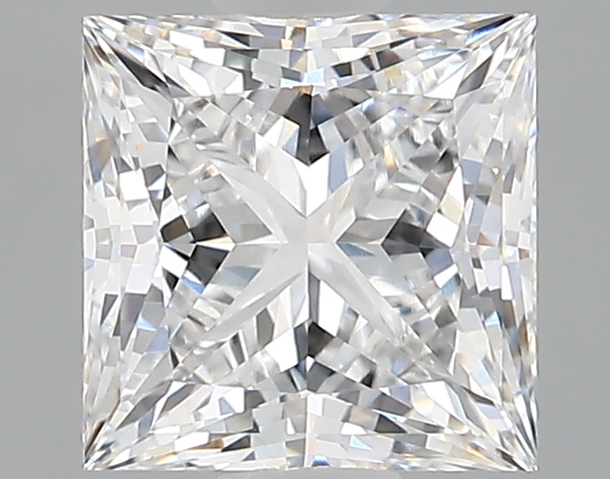 2.45 ct. princess Lab Grown Diamond front image