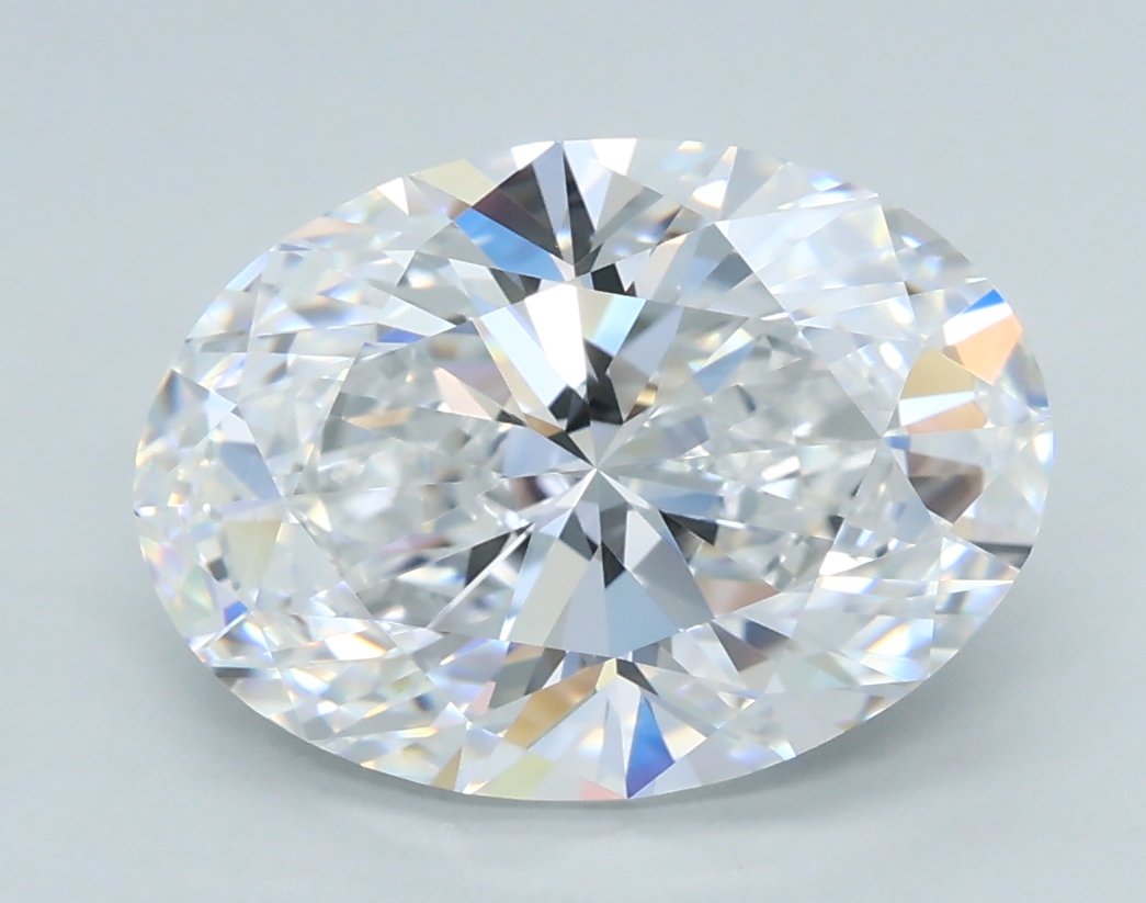 3.26 ct. oval Lab Grown Diamond front image