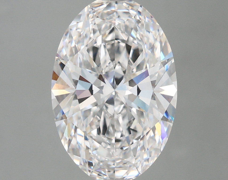 2.87 ct. oval Lab Grown Diamond front image