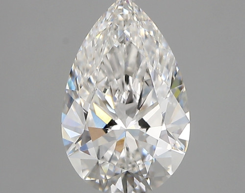 2.09 carat e VVS1 EX Cut IGI pear diamond