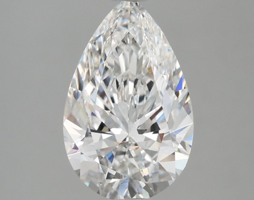 2.02 carat e VVS2 EX Cut IGI pear diamond