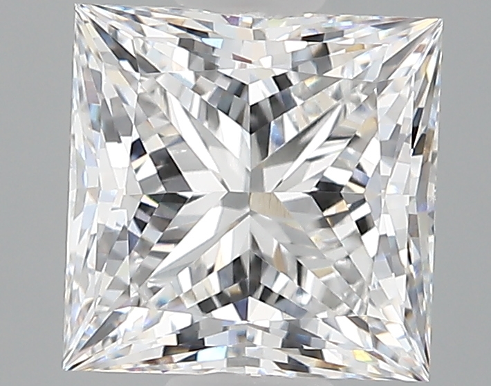 2.71 ct. princess Calliope Solitaire Ring in 10kt rose gold diamond image