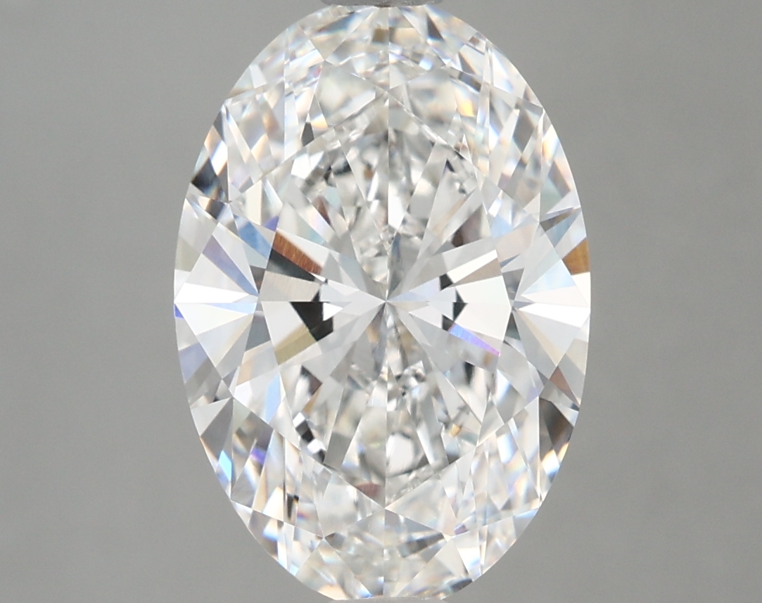 3.89 ct. oval Lab Grown Diamond front image