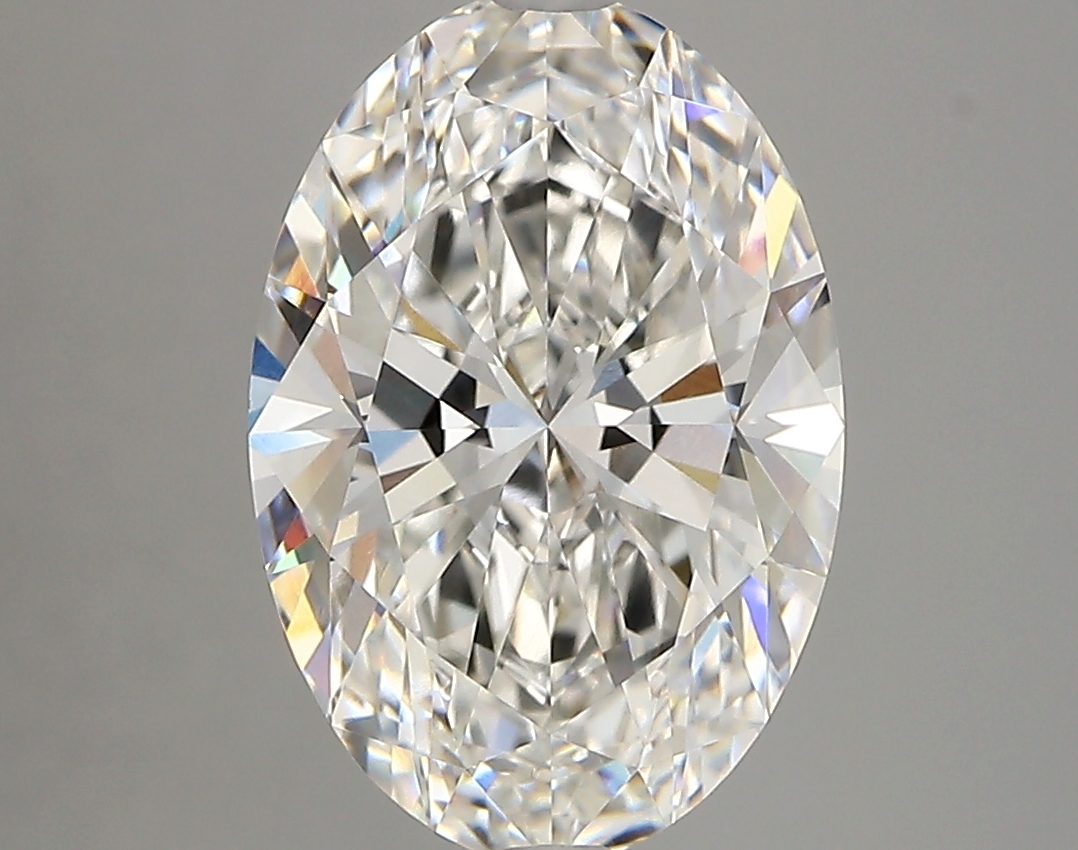 3.28 ct. oval Lab Grown Diamond front image
