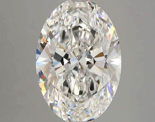 3.28 carat f VVS1 EX Cut IGI oval diamond