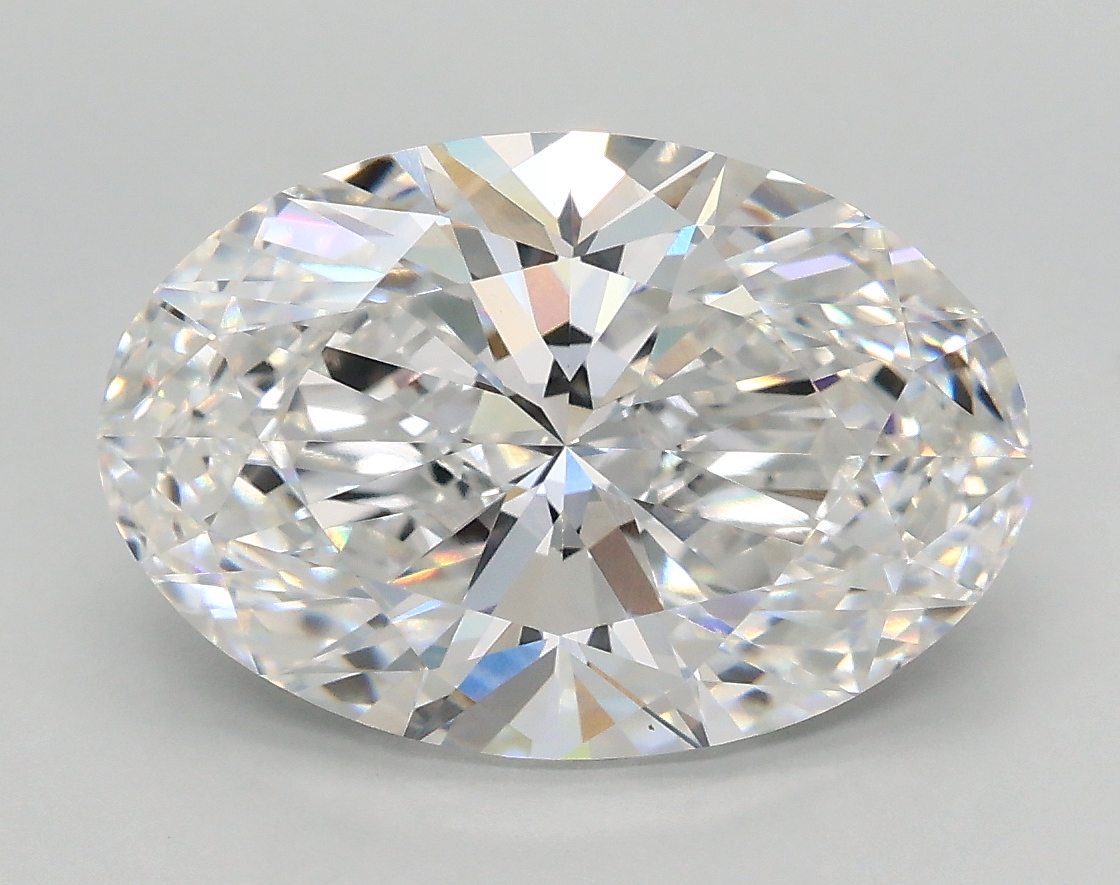 4.00 ct. oval Lab Grown Diamond front image