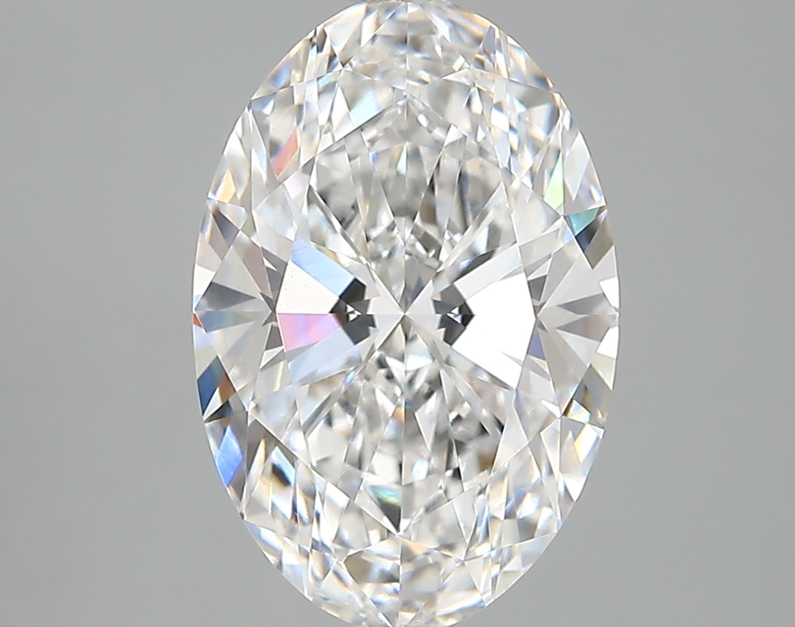3.80 ct. oval Lab Grown Diamond front image