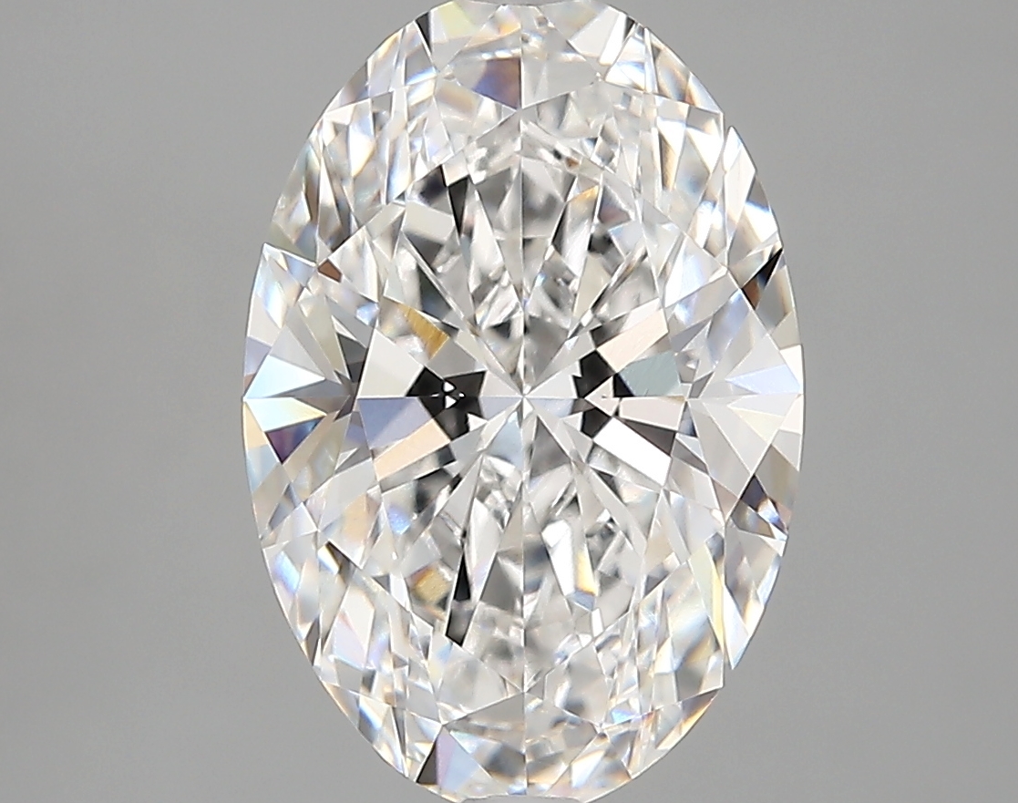 3.93 ct. oval Lab Grown Diamond front image