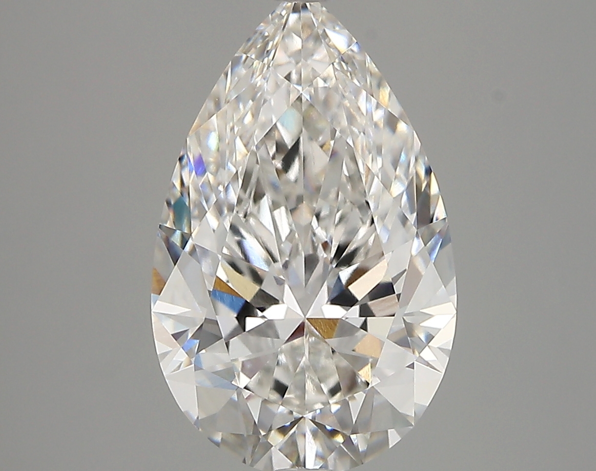 4.03 ct. pear Lab Grown Diamond front image