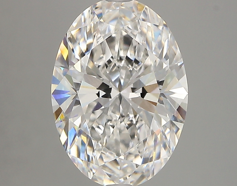 3.02 ct. oval Lab Grown Diamond front image