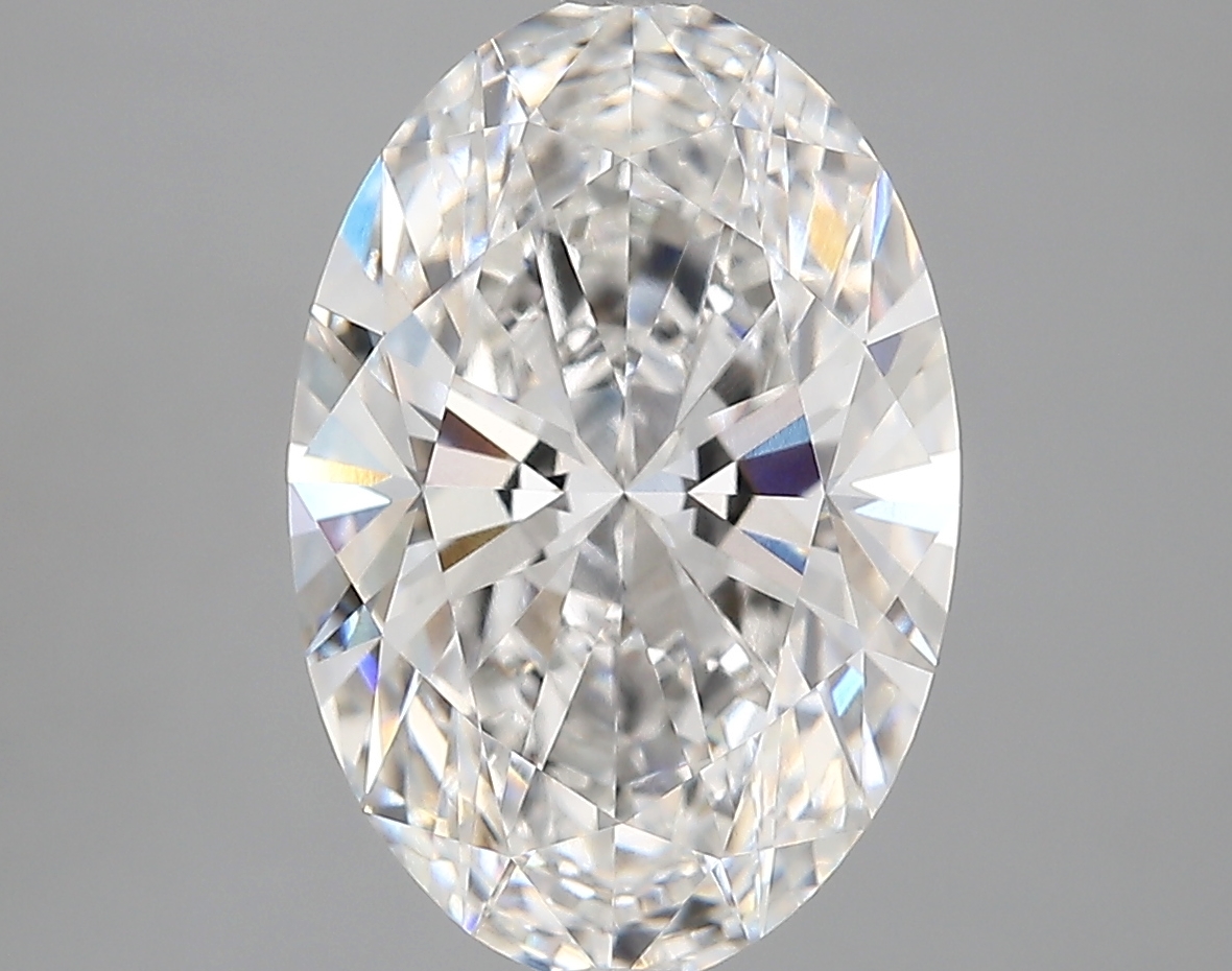 4.42 ct. oval Lab Grown Diamond front image