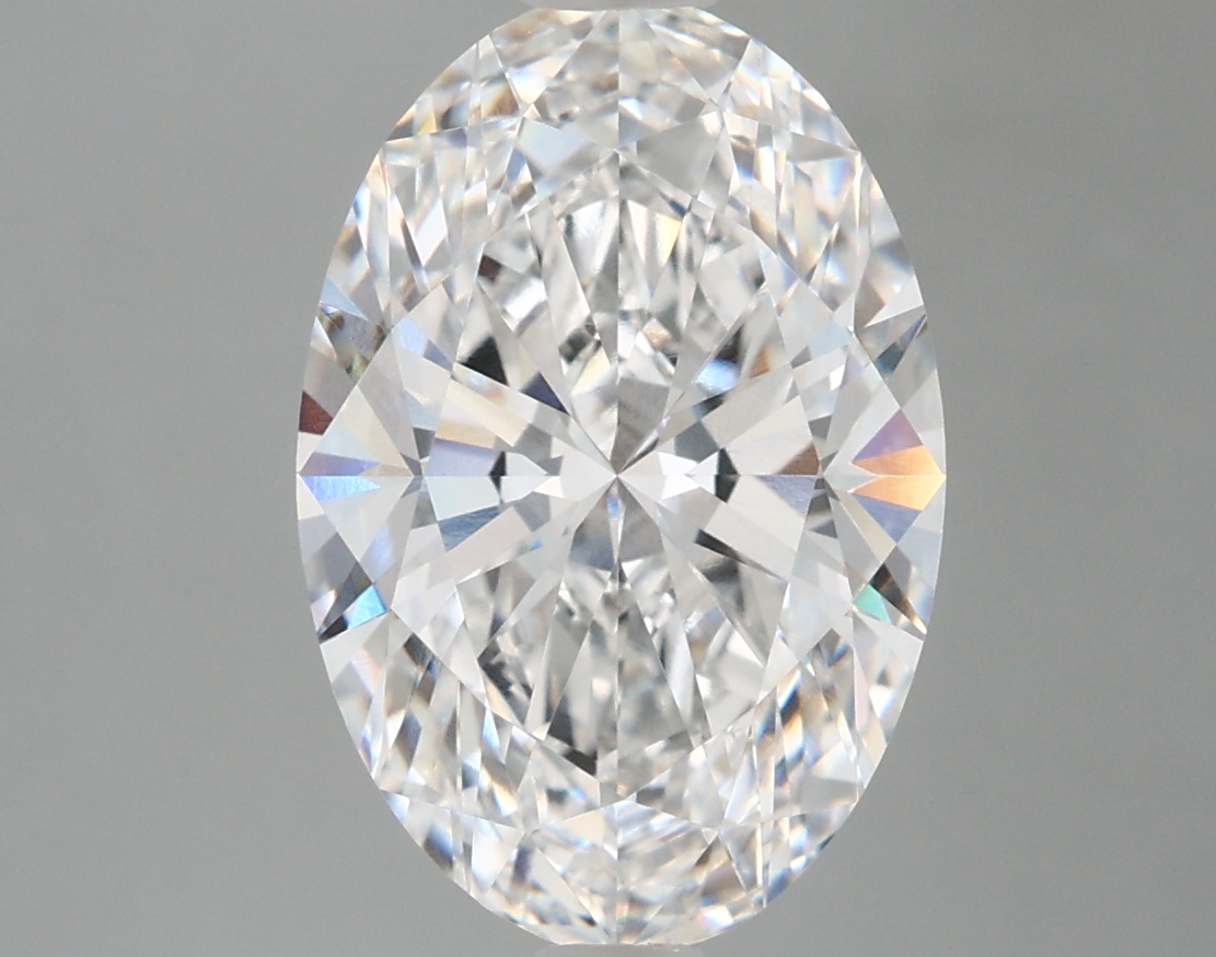 4.15 ct. oval Lab Grown Diamond front image