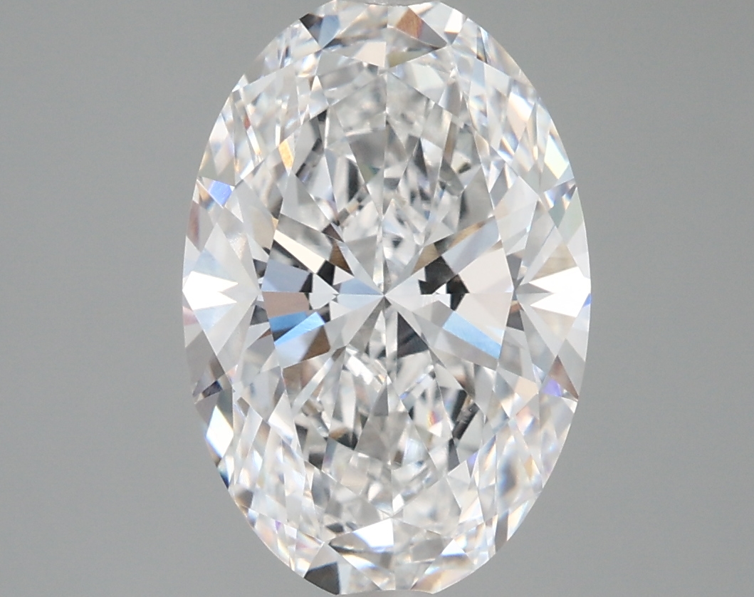 3.72 ct. oval Lab Grown Diamond front image
