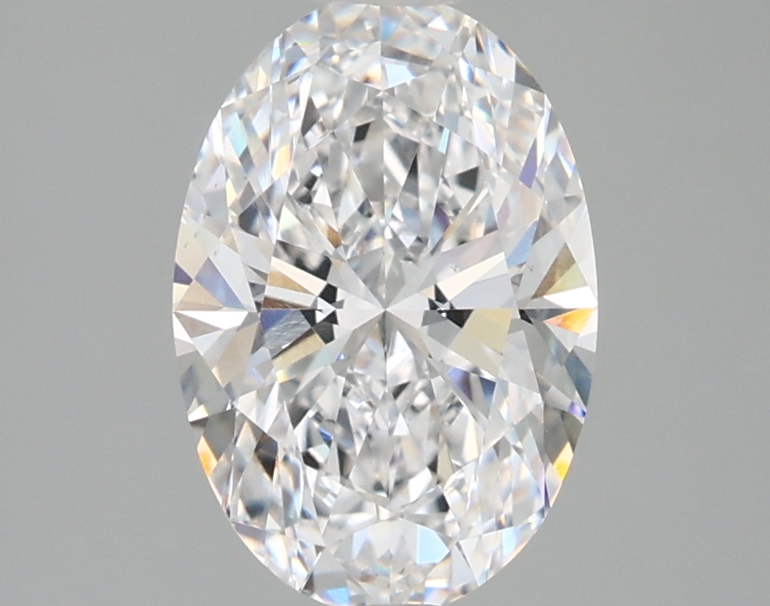2.08 ct. oval Lab Grown Diamond front image