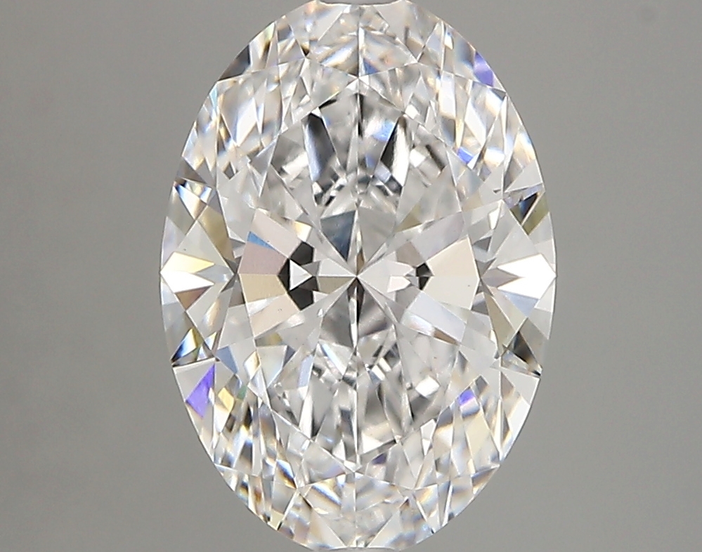 2.89 ct. oval Lab Grown Diamond front image