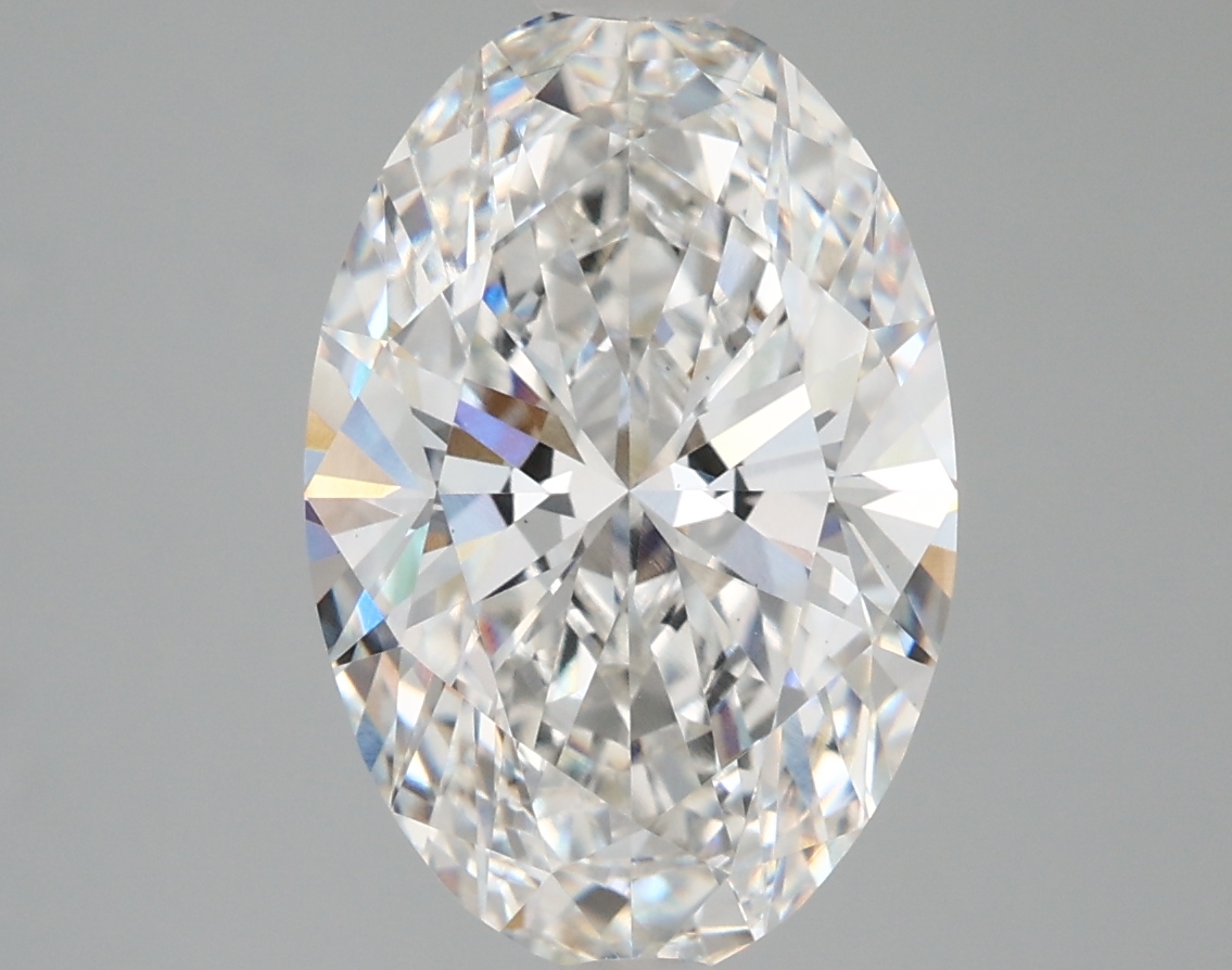 4.19 ct. oval Lab Grown Diamond front image