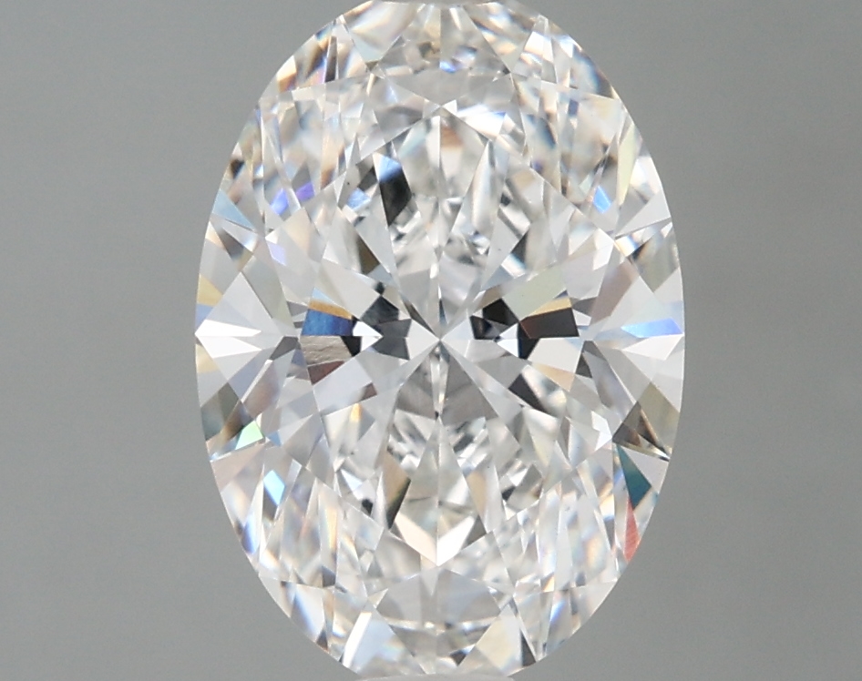 3.05 ct. oval Lab Grown Diamond front image