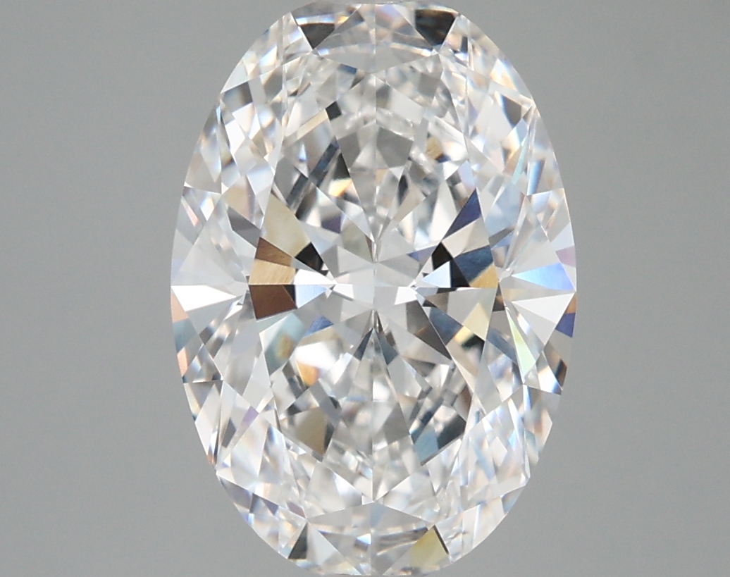 3.75 ct. oval Lab Grown Diamond front image