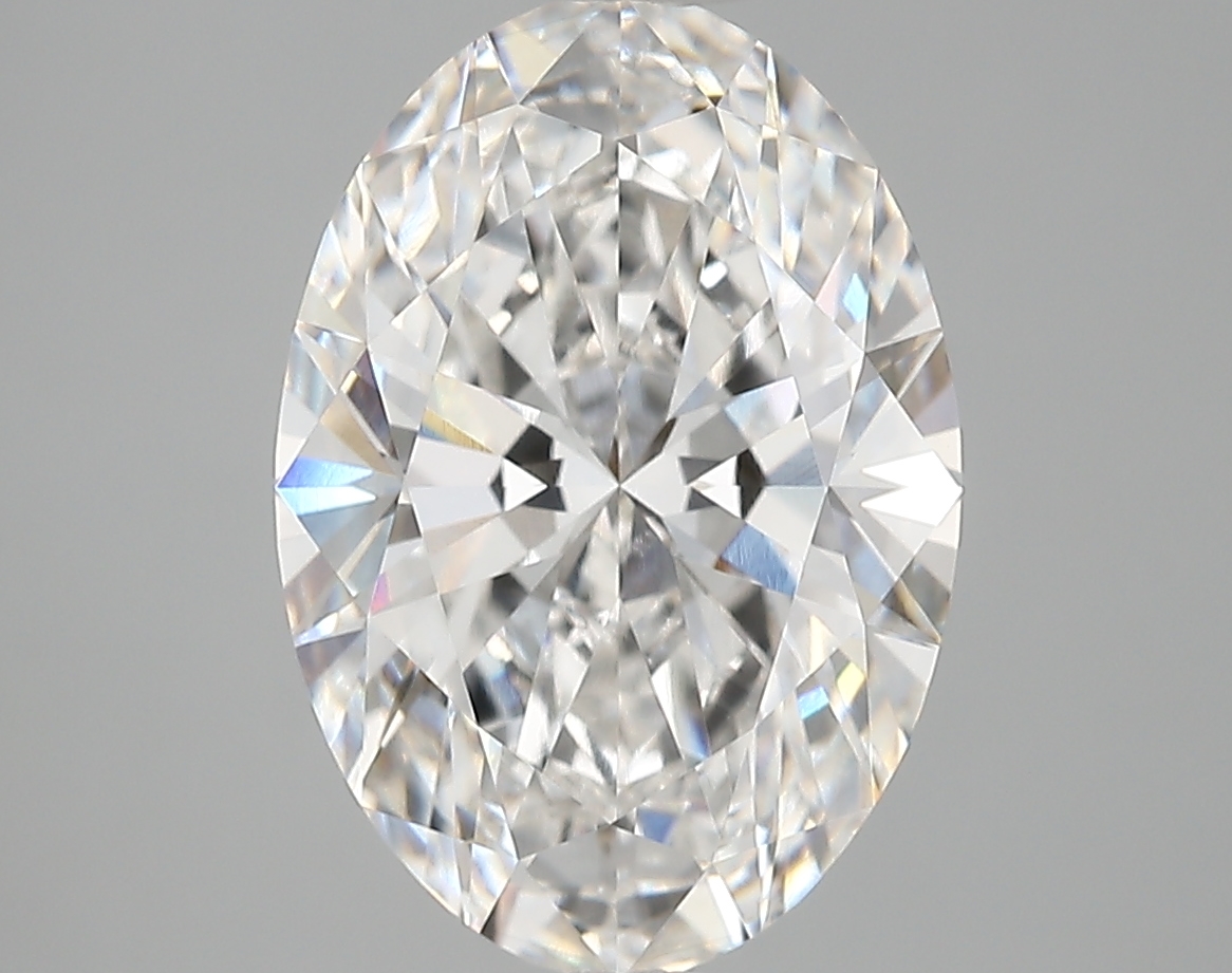 4.35 ct. oval Lab Grown Diamond front image