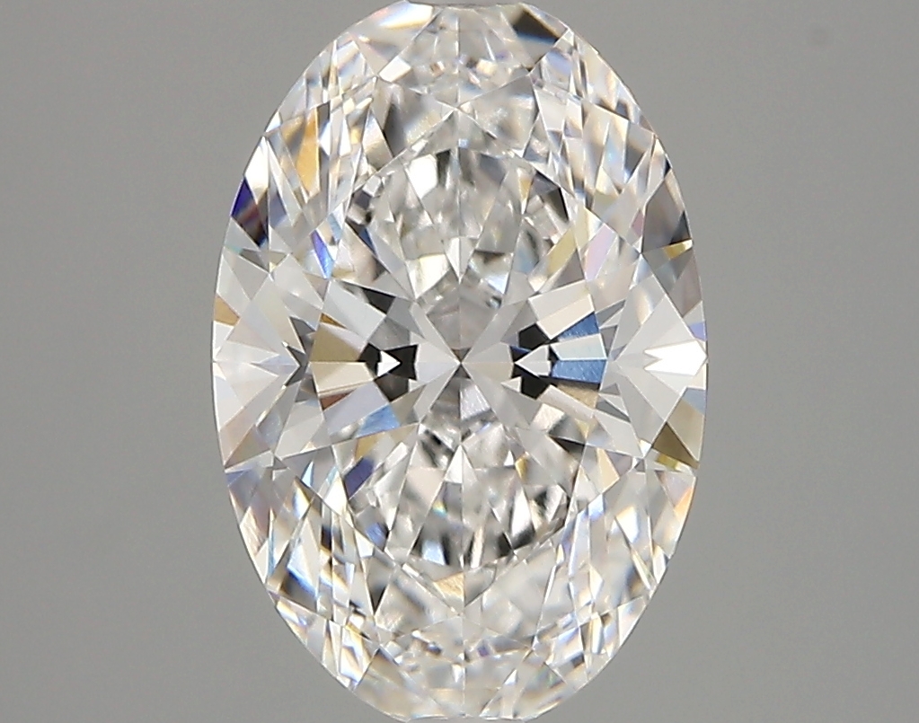 2.82 ct. oval Lab Grown Diamond front image