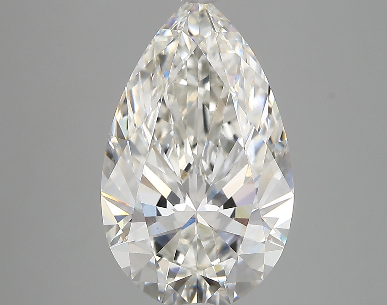 4.12 ct. pear Lab Grown Diamond front image