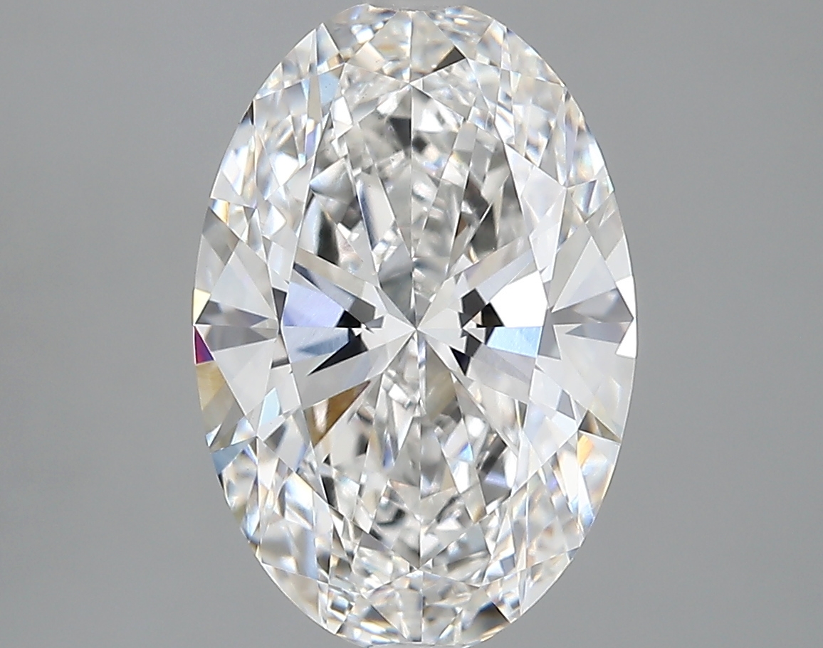 3.94 ct. oval Lab Grown Diamond front image