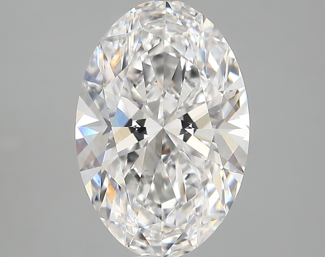 3.76 ct. oval Lab Grown Diamond front image