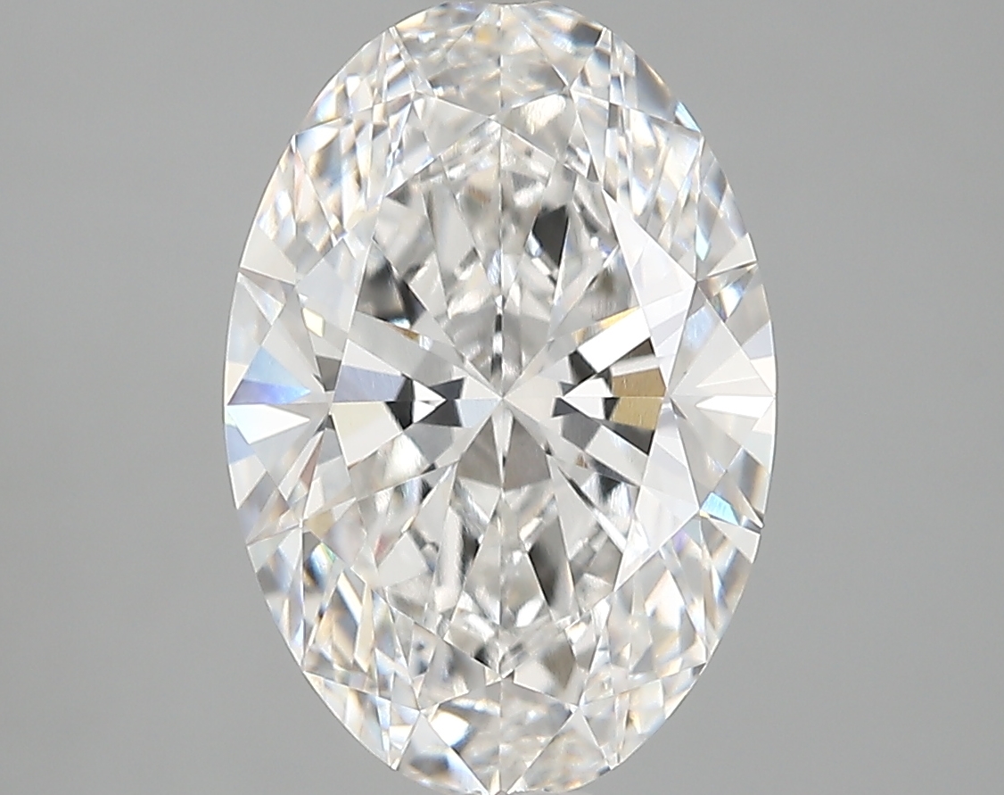 3.72 ct. oval Lab Grown Diamond front image