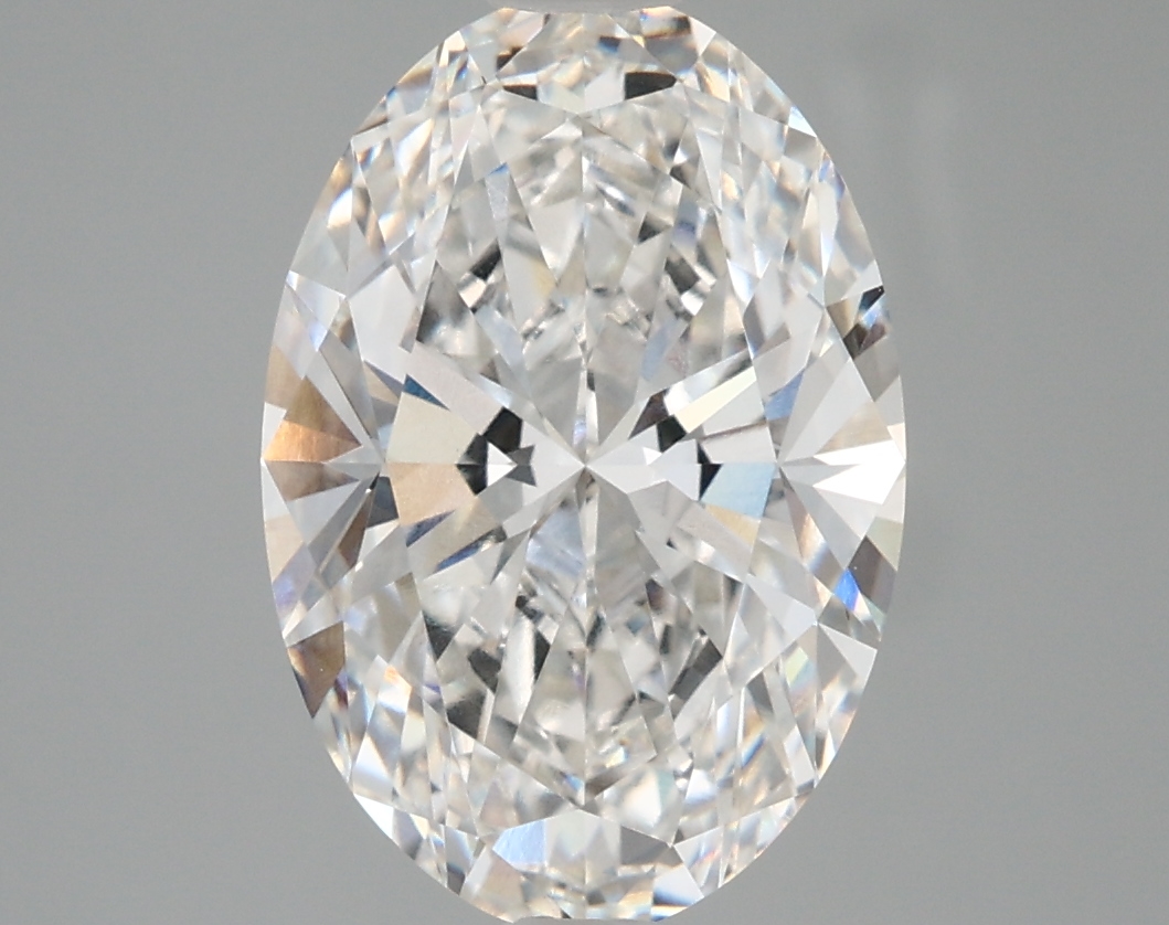 3.85 ct. oval Four Prong Ring in platinum diamond image